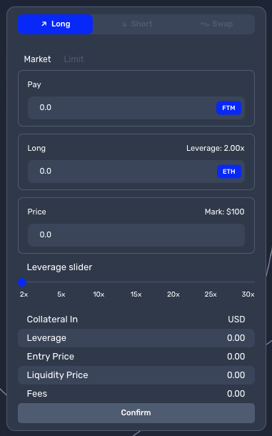 Short / Long position